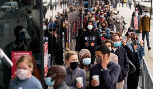 ABD'de başkanlık seçimleri için şu ana kadar 56 milyondan fazla oy kullanıldı