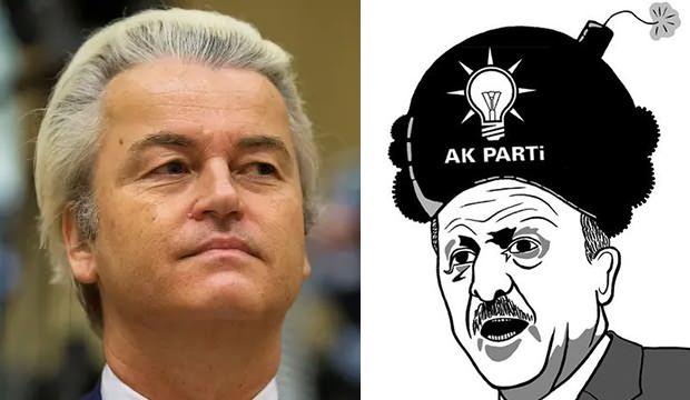 Geert Wilders'dan skandal Erdoğan paylaşımı