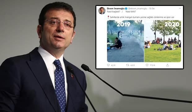 İmamoğlu'ndan bile bile lades! 'Biz yaptık' diye paylaşmıştı...2014 yılına ait çıktı