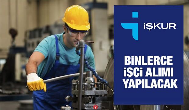 İŞKUR ile en az ilkokul mezunu işçisi alımı yapılacak! İşte başvuru şartları neler?