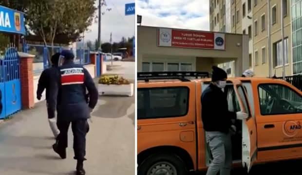 Kovid-19 testi pozitif olan kişi dayısının HES koduyla yolculuk yaparken yakalandı