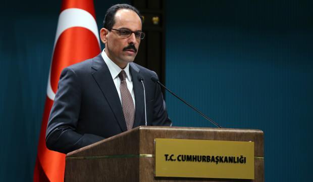 Aliyev'in sözlerine Türkiye'den destek