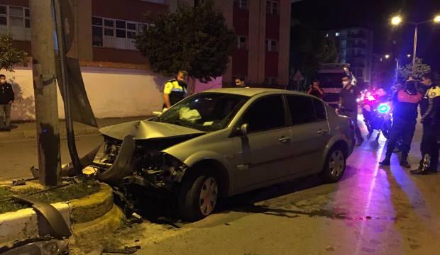 Aydın'da trafik kazası: 1 yaralı