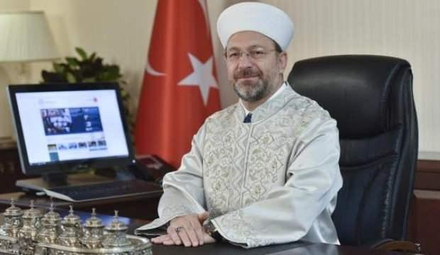 Diyanet İşleri Başkanı Erbaş'tan Mevlid Kandili mesajı