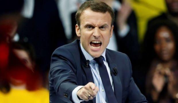 Musluk kesildi Macron çıldırdı