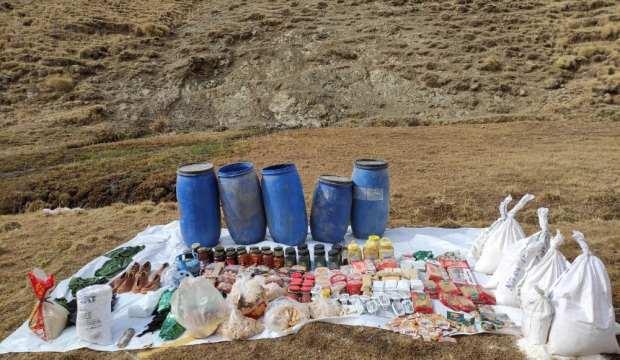 Van'da PKK'nın inlerinde ele geçirildi