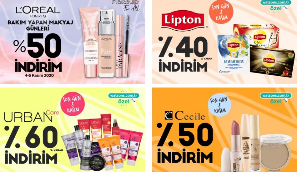 Watsons Dolu Dolu Indirim Gunleri Basladi 2 8 Kasim Tarihleri Arasinda Gecerli Pratik Bilgiler Haberleri