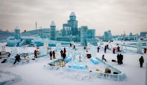 Çin'in "buz şehri"nden kış turizmini artırmak için destek paketi