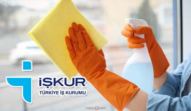 İŞKUR 'dan 1154 temizlik görevlisi alımı! İŞKUR başvuru ekranı