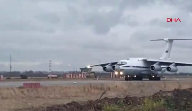 Rus barış gücü Karabağ yolunda: 8. Il-76 uçağı havalandı