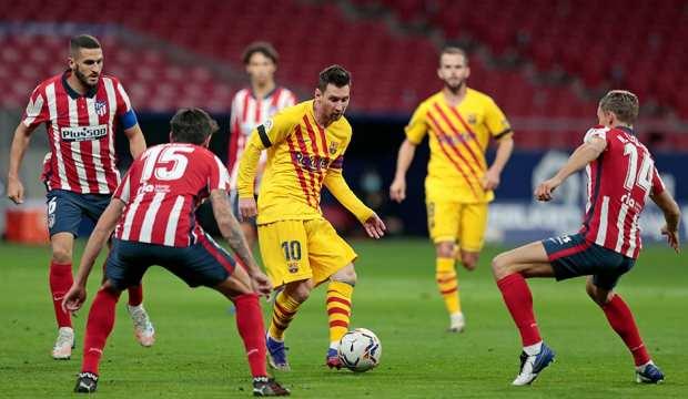 Atletico Madrid, Barcelona'yı tek golle mağlup etti