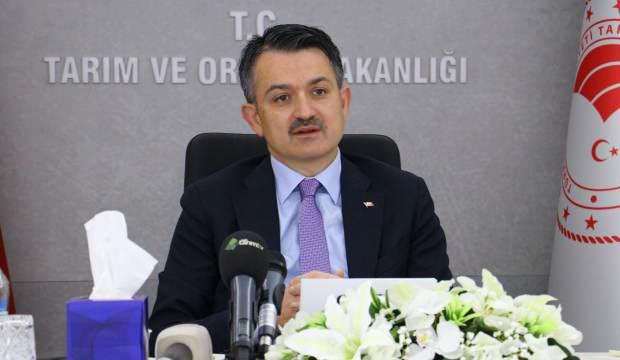 Bakan Pakdemirli: Su sıkıntısı yaşanmasını beklemiyoruz