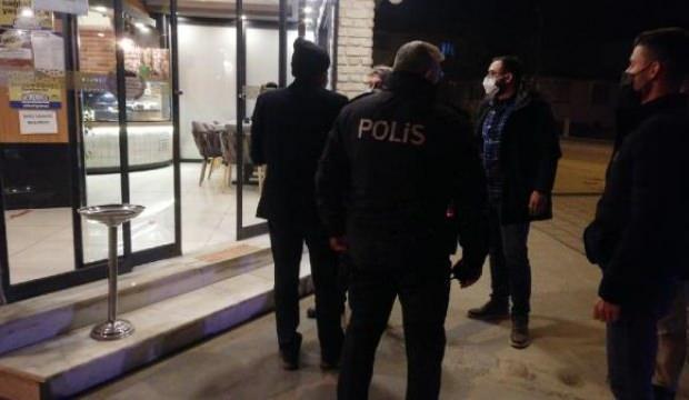 Kısıtlamaya uymayan pastaneye ve alışveriş yapan kişiye ceza kesildi