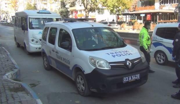 Testi pozitif çıkan minibüs şoförü direksiyon başında yakalandı