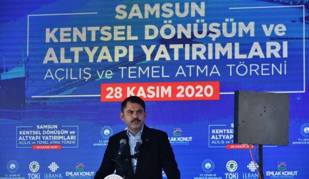 Bakan Kurum: 1,5 milyon konutu dönüştürmek için canla başla çalışıyoruz