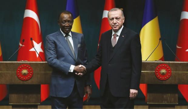 Cumhurbaşkanı Erdoğan, Çad Cumhurbaşkanı ile görüştü