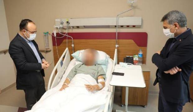 Elazığ ve Tunceli valilerinden yaralı askerlere ziyaret