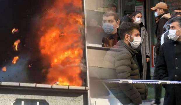 Esenler'de korkutan yangın