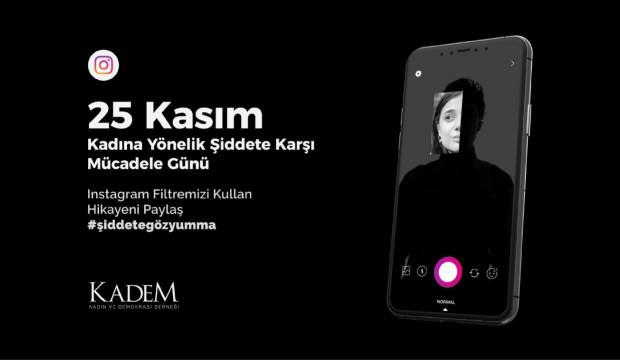 Hayata gözlerini yuman kadınlar için şiddete göz yumma!