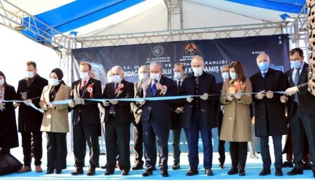 Tekirdağ-Hayrabolu Yolu Kandamış Kesimi düzenlenen törenle açıldı