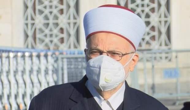 Ayasofya'da Cuma namazını eski Kudüs müftüsü Ekrima Said Sabri kıldırdı