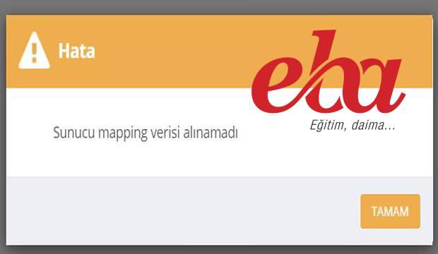 Eba Coktu Mu Mapping Verisi Alinamadi Hatasi Ne Demek 30 Kasim Mapping Hatasi Cozumu Egitim Haberleri