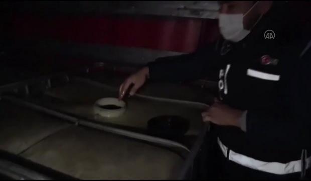 Kocaeli'de 14 ton 500 litre kaçak akaryakıt ele geçirildi