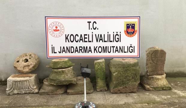 Kocaeli De Roma Donemine Ait 9 Adet Sutun Parcasi Ele Gecirildi Guncel Haberleri