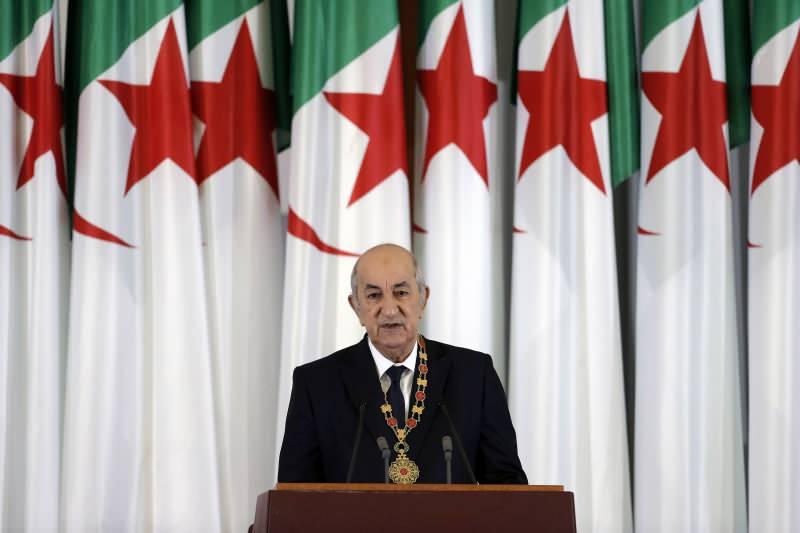 Cezayir Cumhurbaşkanı Abdelmadjid Tebboune