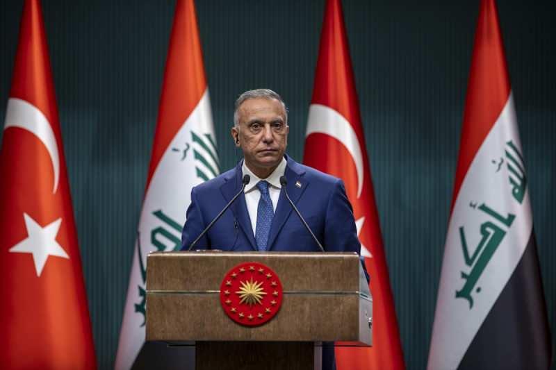 Cumhurbaşkanı Erdoğan ve Irak Başbakanı Kazımi