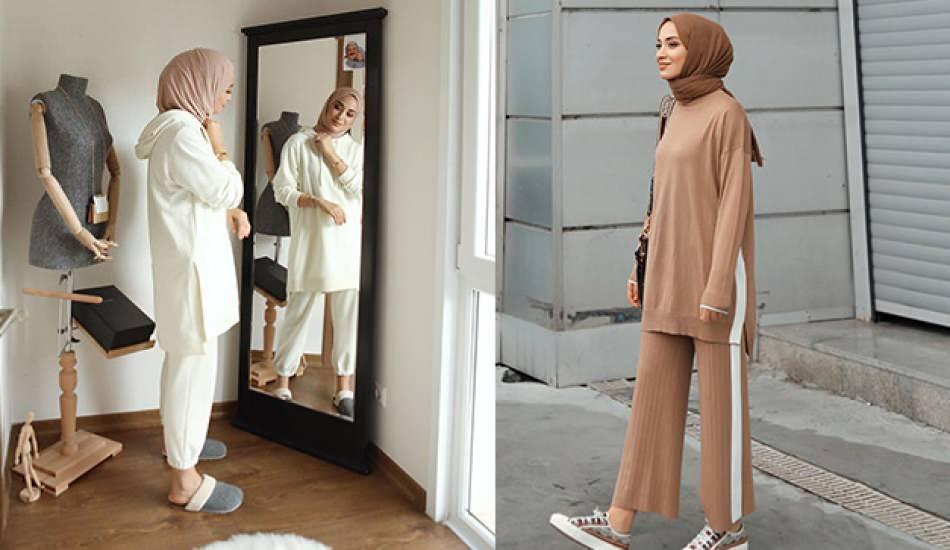 Tesettur Giyimde En Sevilen Esofman Takimlari En Guzel Esofman Takimlari Moda Haberleri