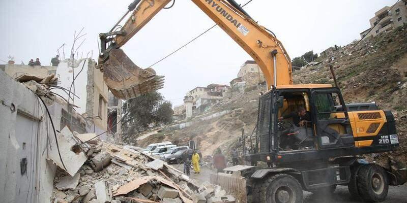 Terör devleti İsrail, 2020 yılında Kudüs'te Filistinlilere ait 170 evi yıktı