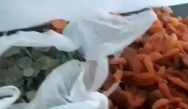 Kayısı kolilerinden Bizans dönemine ait eserler çıktı
