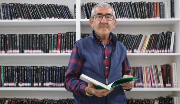 Ömrünü geçirdiği kütüphaneden emekli oldu, kitaplardan ayrı kalamadı
