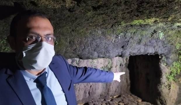 Tarsus'ta şaşkına çeviren görüntü! Sular çekilince ortaya çıktı...