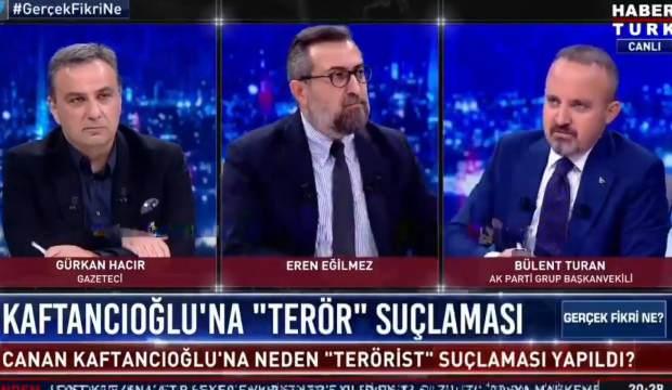 Turan: Kaftancıoğlu'nun muhatabı il başkanımızdır