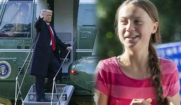 Trump'ın kendisine söylediklerini unutmadı! Greta, veda mesajında intikamını aldı