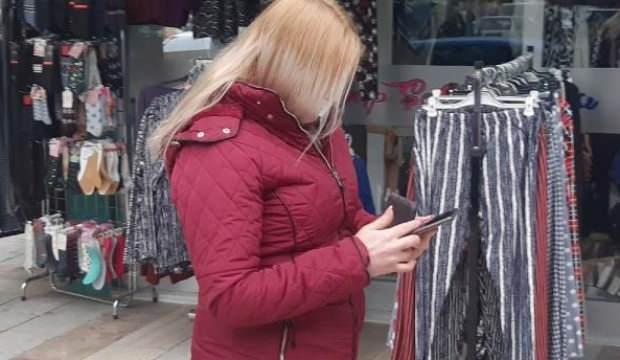 Sahte parayla alışveriş yapan Gürcü kadın, yakalandı