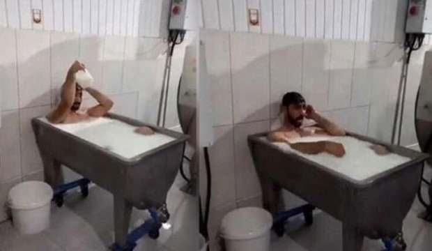 'Süt banyosu' skandalında istenen ceza belli oldu!