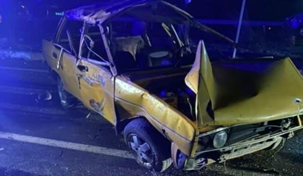 Antalya'da otomobil devrildi: 2 ölü 4 yaralı