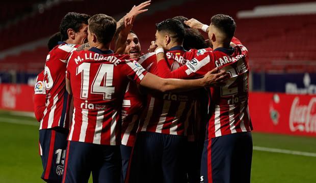 Atletico Madrid'den ligde üst üste 7. galibiyet!