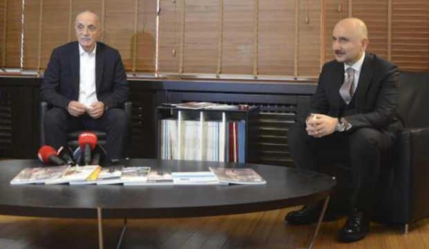 Bakan Karaismailoğlu'ndan Türk-İş'e ziyaret