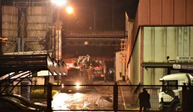 Bilecik'te demir döküm fabrikasında çıkan yangın söndürüldü