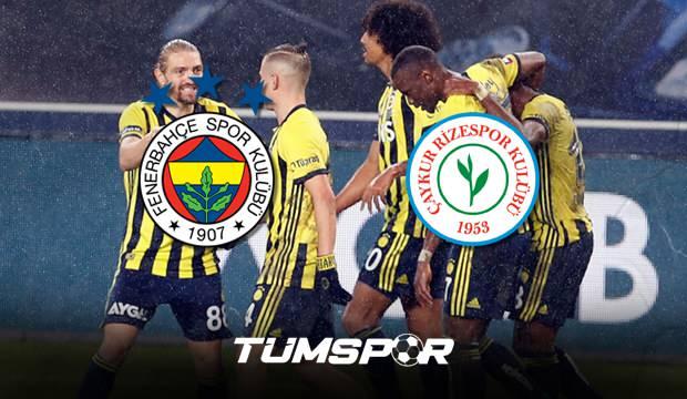 Fenerbahce Rizespor Macinin Genis Ozeti Ve Golleri Tum Spor Haber
