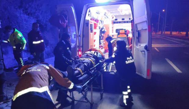Kuşadası çevre yolunda motosiklet kazası: 1 ağır yaralı
