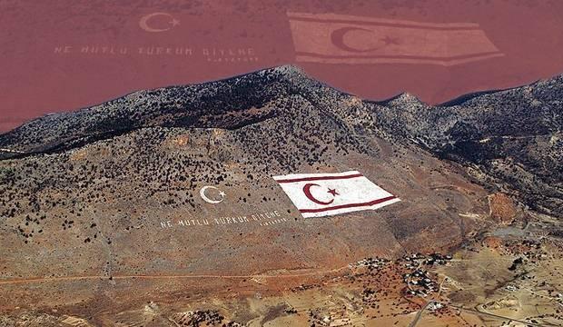 Beşparmak Dağları'nda Rumları delirten bayrak