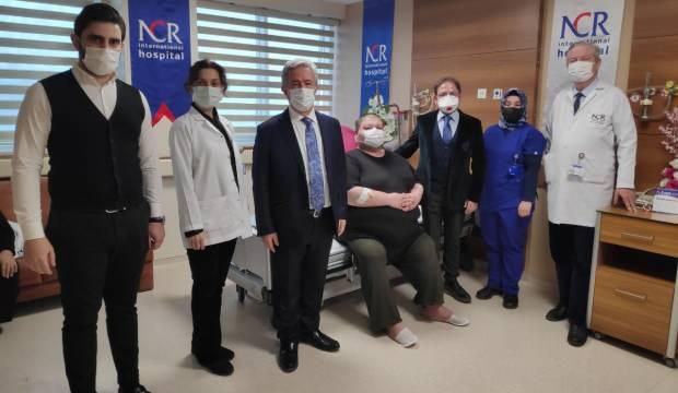 36 yaşında ve 280 kilo ağırlığında olan Aydın Kalkan tüp mide ameliyatıyla 248 kiloya düştü