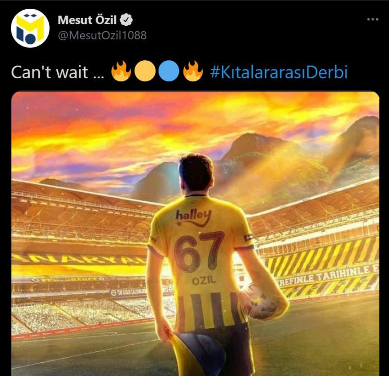 Mesut Özil'den Galatasaray derbisi paylaşımı 1 kmJ6p 1612455124 1495