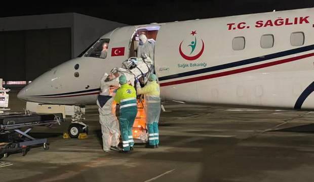 ambulans ucak hollanda da tedavisi son