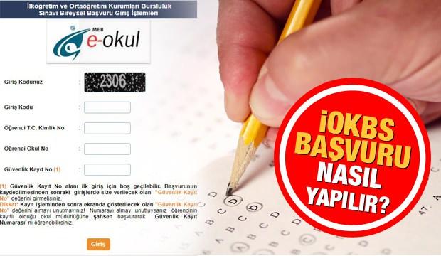 Πώς να υποβάλετε αίτηση για εξετάσεις υποτροφιών MEB;  2021 Οθόνη εφαρμογής E-school İOKBS!